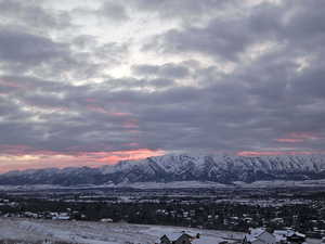 View of mountain background