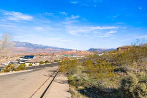 View of mountain backdrop
