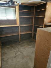 View of storage room