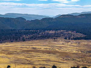 View of mountain background