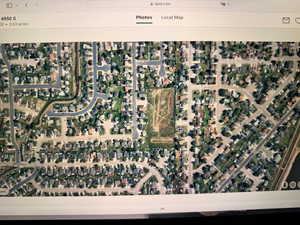 Aerial view of property's location