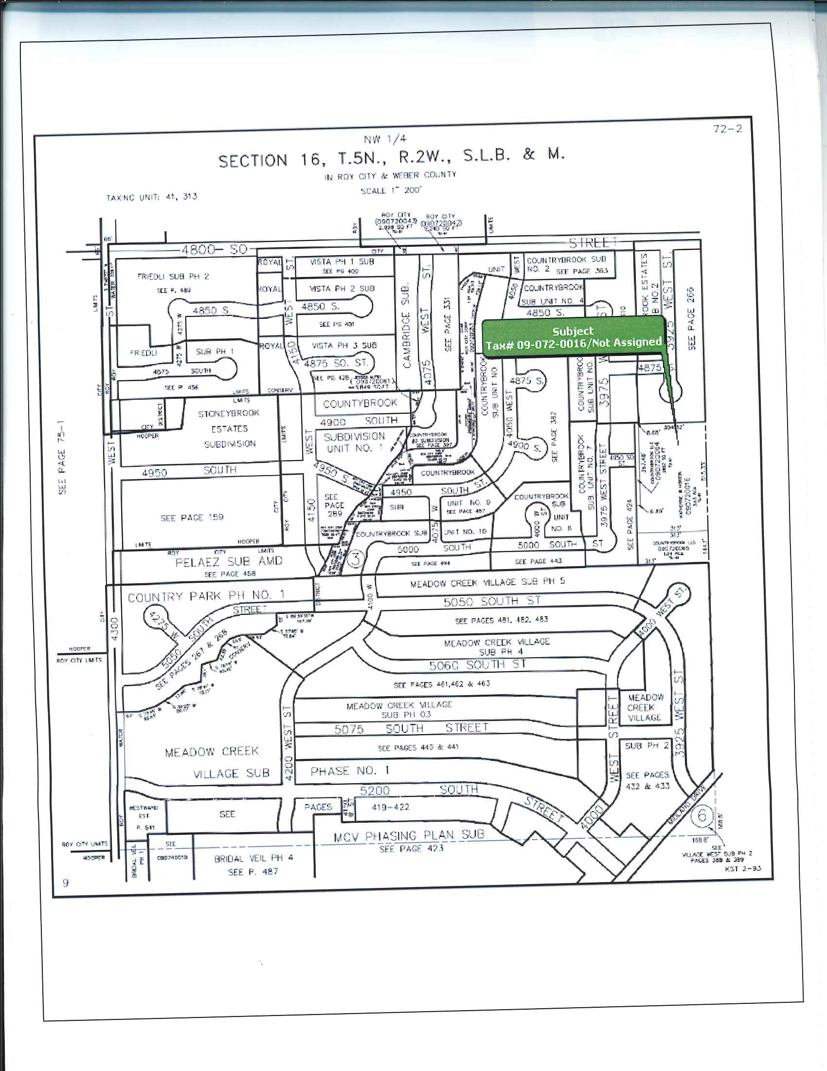 Map / location
