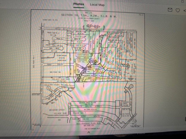 Survey map / technical document