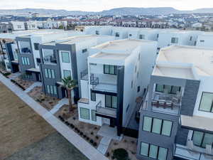 View of property featuring a residential view and a mountain view