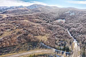View of mountain backdrop