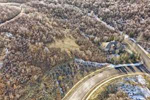 Aerial view of property's location