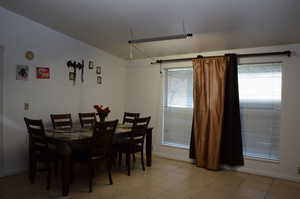Dining room featuring baseboards