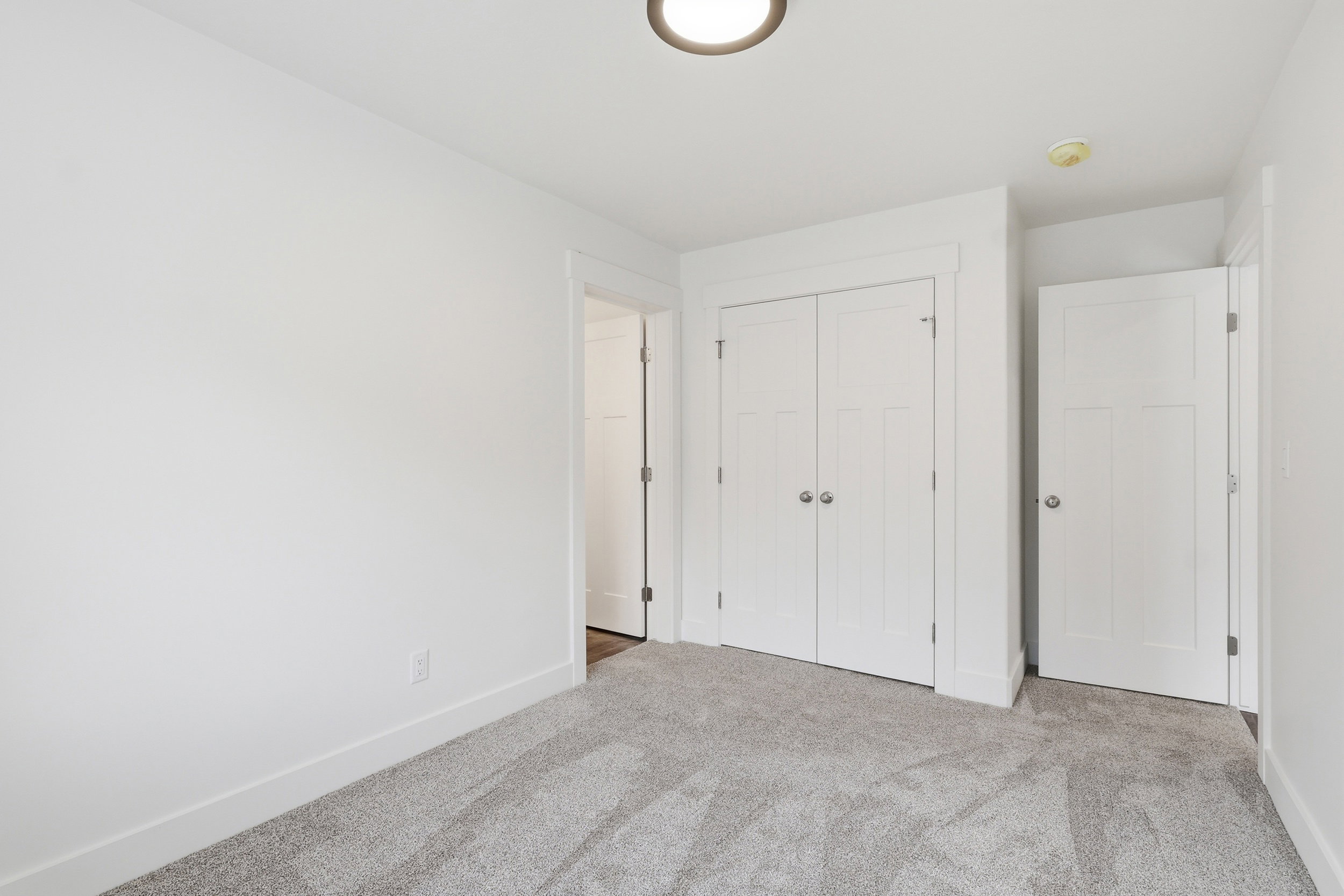 Bedroom with closet