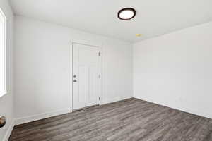 Den/Office with separate entrance off front patio