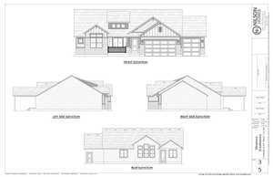 View of marketing collateral with multiple images