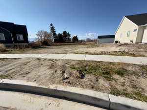 Lot with neighboring houses