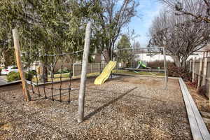 View of community playground