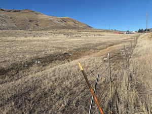 View of mountain background
