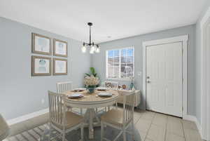 Freshly painted.  Virtually staged.