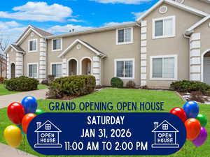 Grand Opening Open House This Saturday from 11 am to 2 pm
