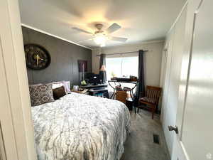 Room for your computer desk.