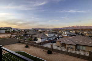 View of city with nearby suburban area