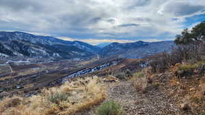 View of mountain backdrop
