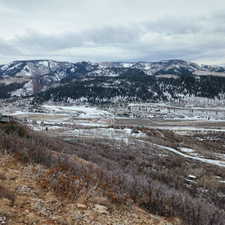 View of mountain backdrop