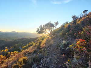 View of mountain backdrop