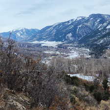 View of mountain background