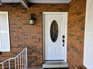 Entrance to property