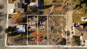 Map / location featuring property parcel outlined