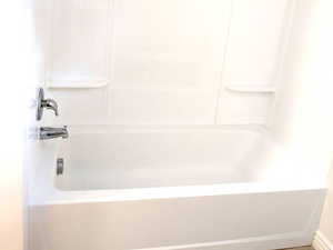 Brand new bathtub and insert.