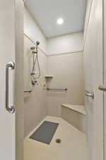 Primary bathroom walk-in shower