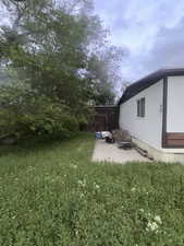 View of yard featuring a patio area