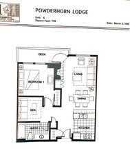 View of floor plan / room layout