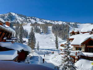 View of mountain backdrop