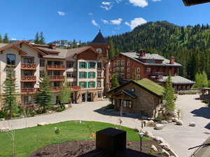 View of property featuring a mountain view