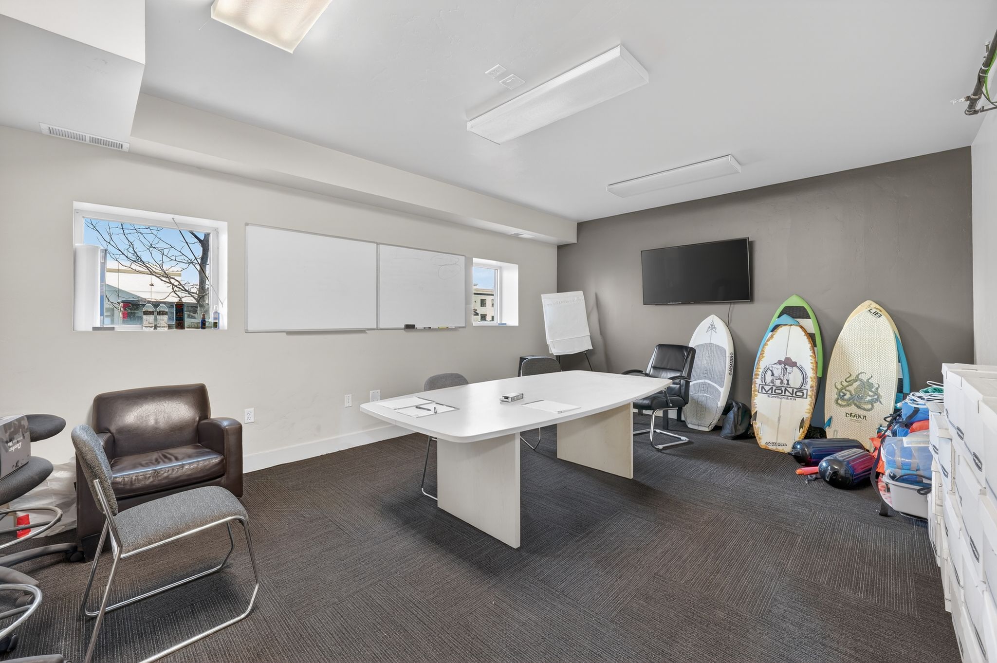 View of office area