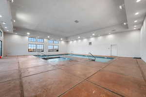 View of indoor pool