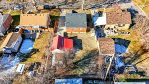 Aerial view of property