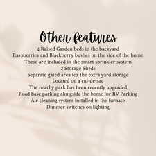 View of miscellaneous listing collateral