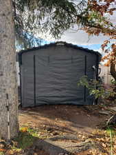 View of outdoor structure