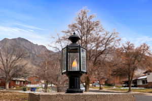 View of community with a mountain view