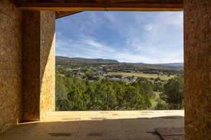 Construction progress March, 2026. View from deck off fitness room.