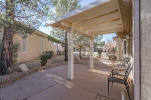 Covered Patio on the Side
