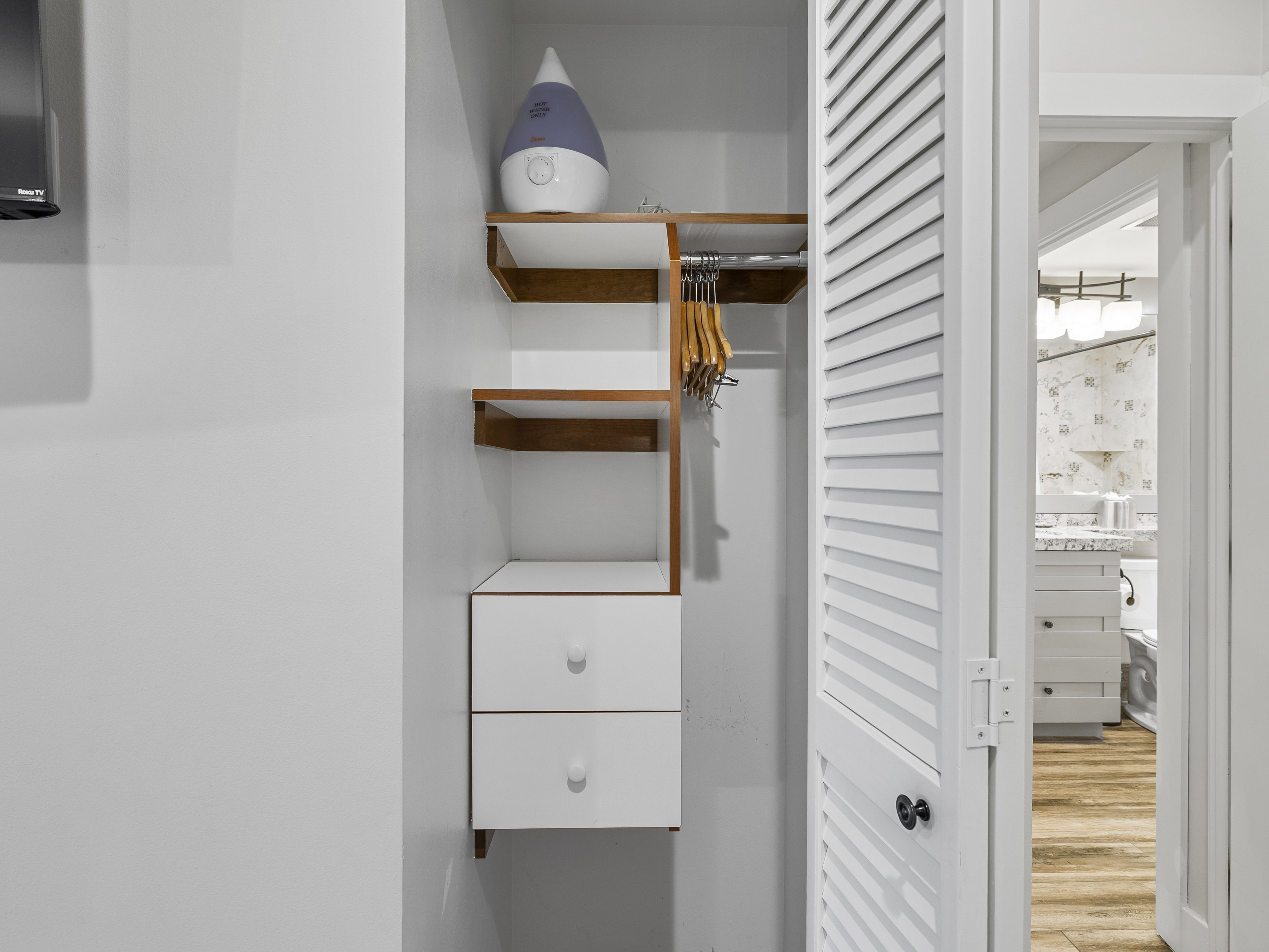 View of closet