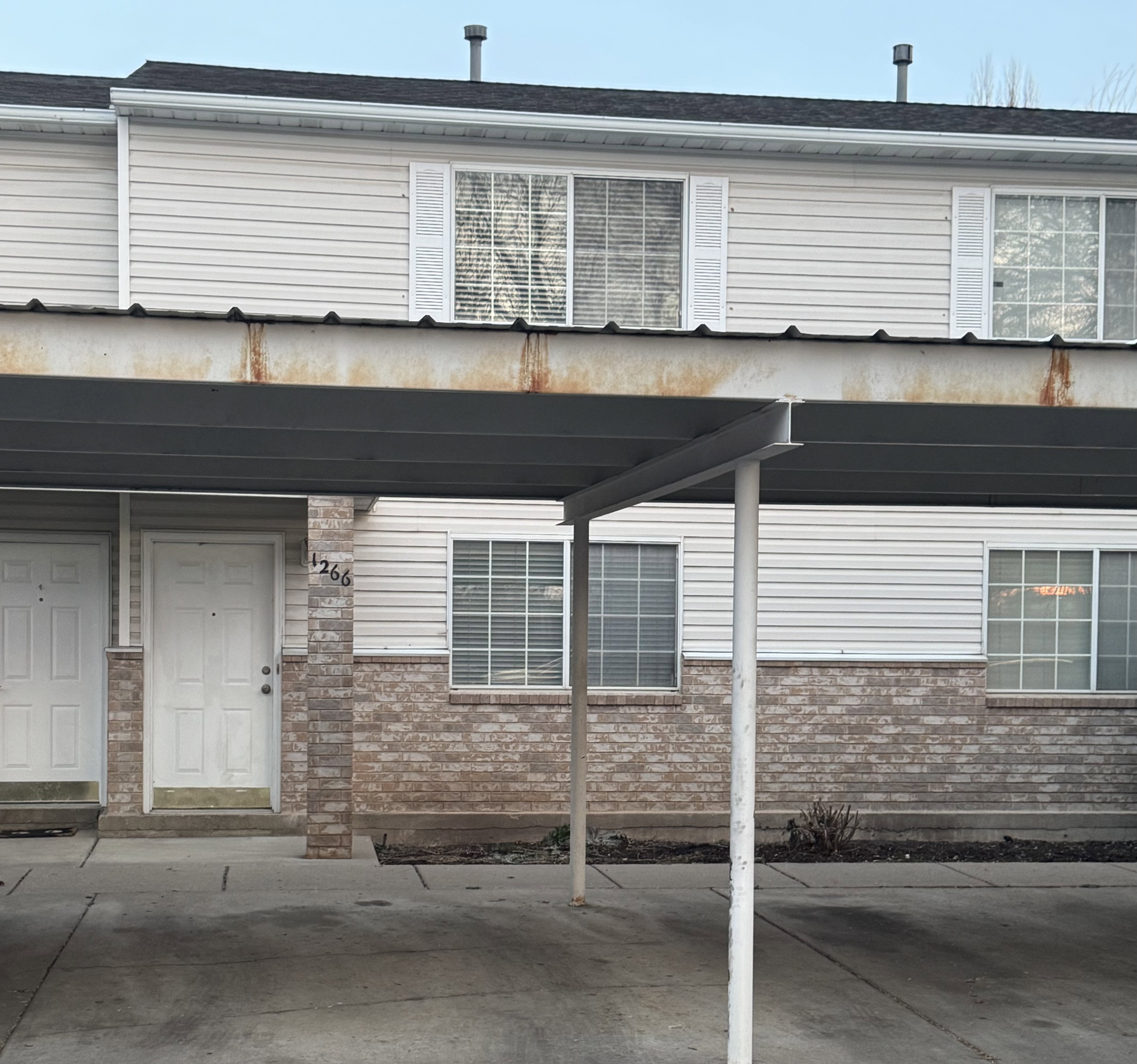 Carport for two cars