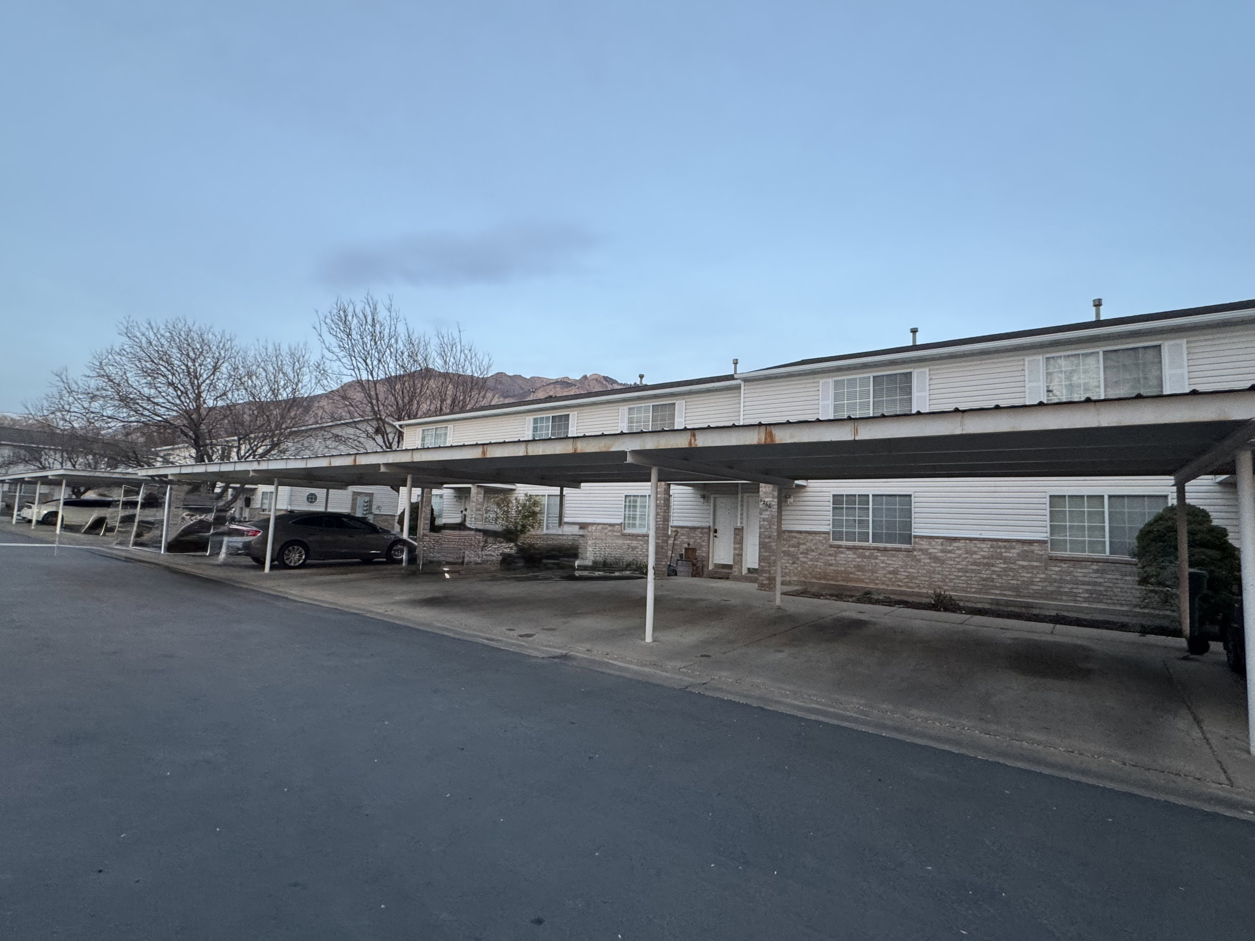 Front, Carport View