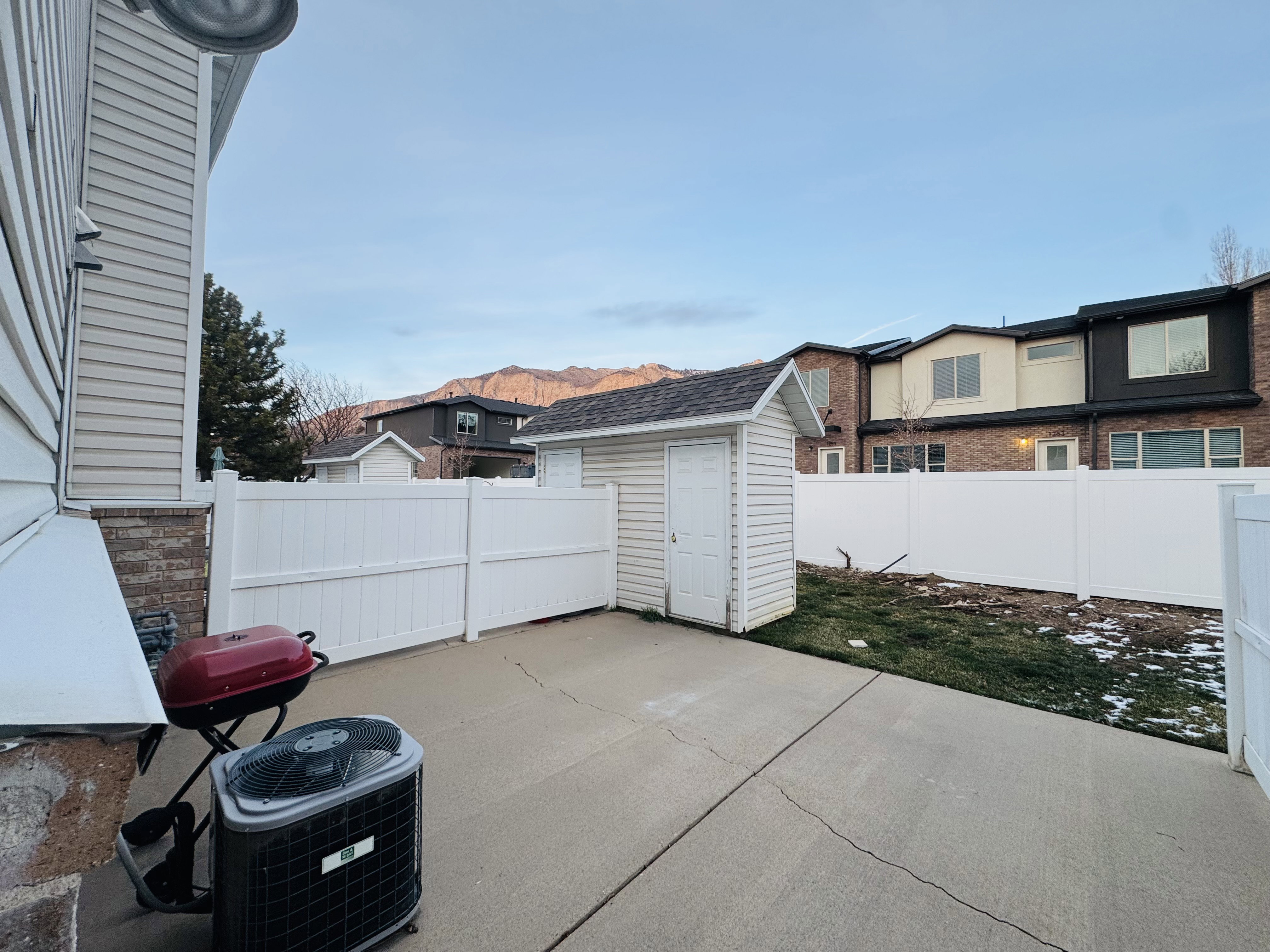 Patio, view from back door