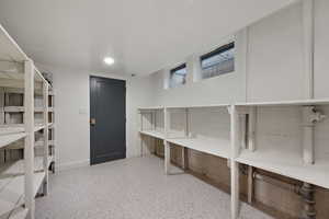 View of storage area