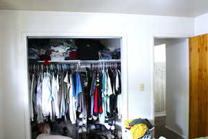 View of closet