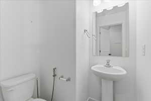 Half bath on main level