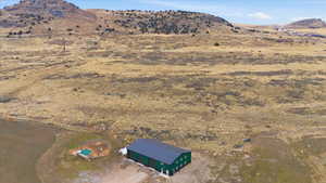 Mountain view featuring rural landscape