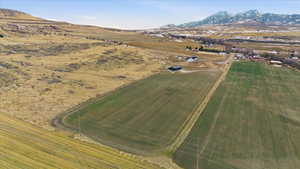 View of rural area featuring a mountain backdrop